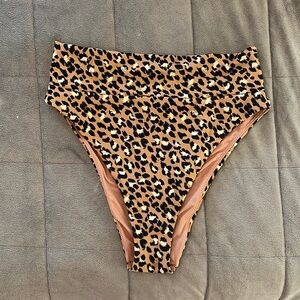 High Cut Cheeky Bikini Bottoms